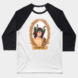 Dionysus Olympian God Greek Mythology Baseball T-Shirt